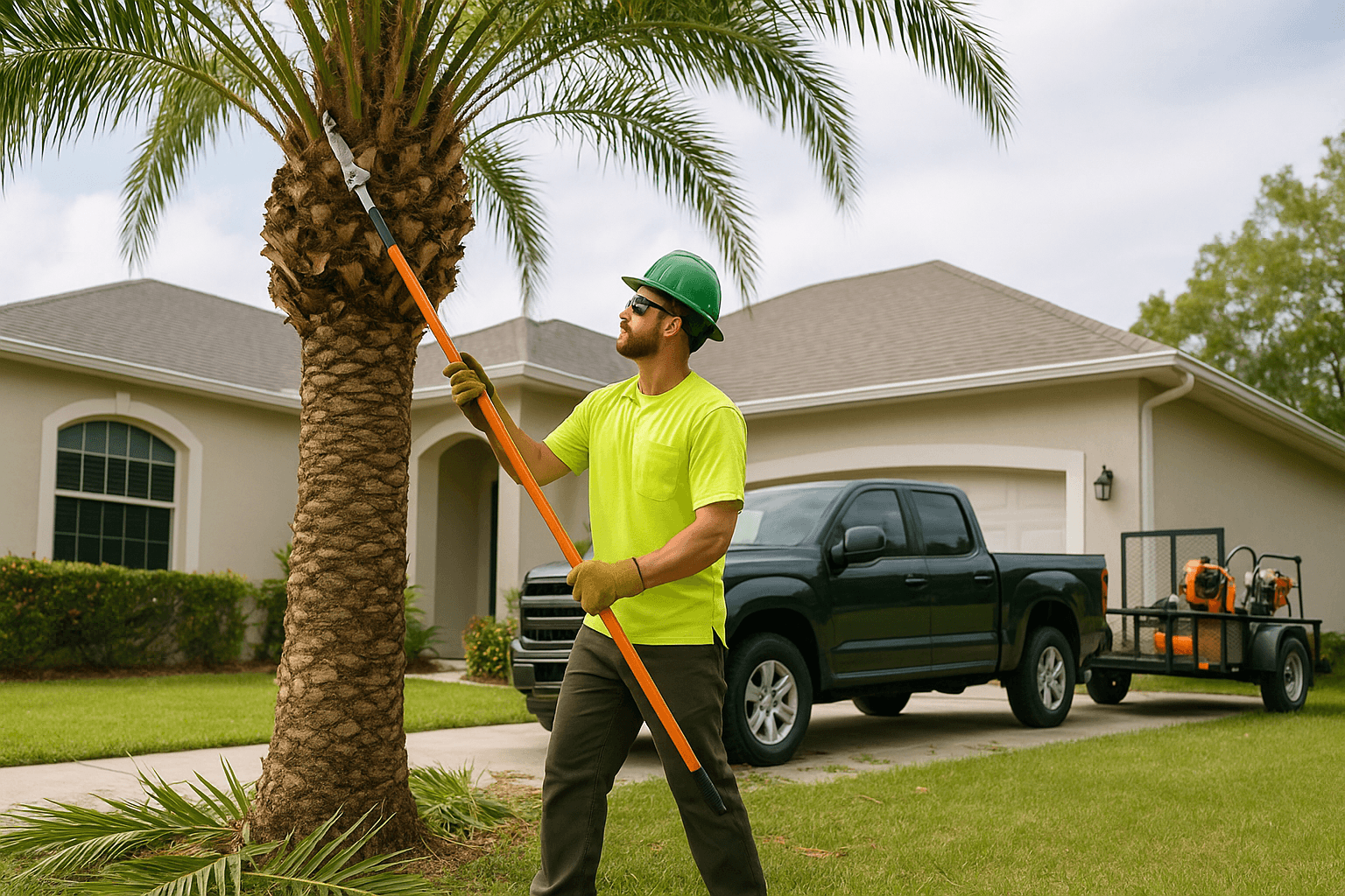 Kim's Lawn and Tree Service hero image